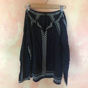 Lucky Brand Embroidered Tunic